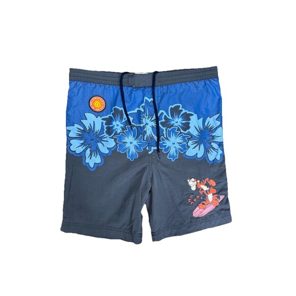 Disney Kids Winnie The Pooh - Tigger Swim Trunks Boys M/L GUC Beach 2000s - Picture 1 of 6